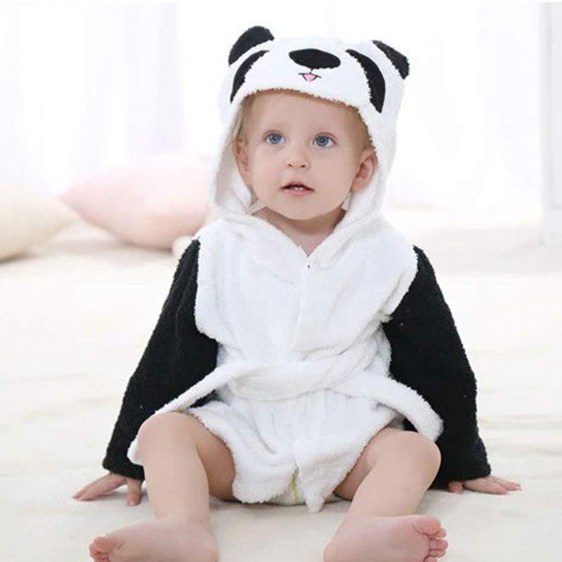 Peignoir Bébé Panda | Peignoir Royal